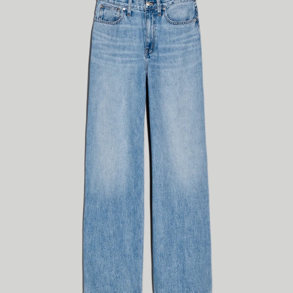 Madewell super wide leg Jean